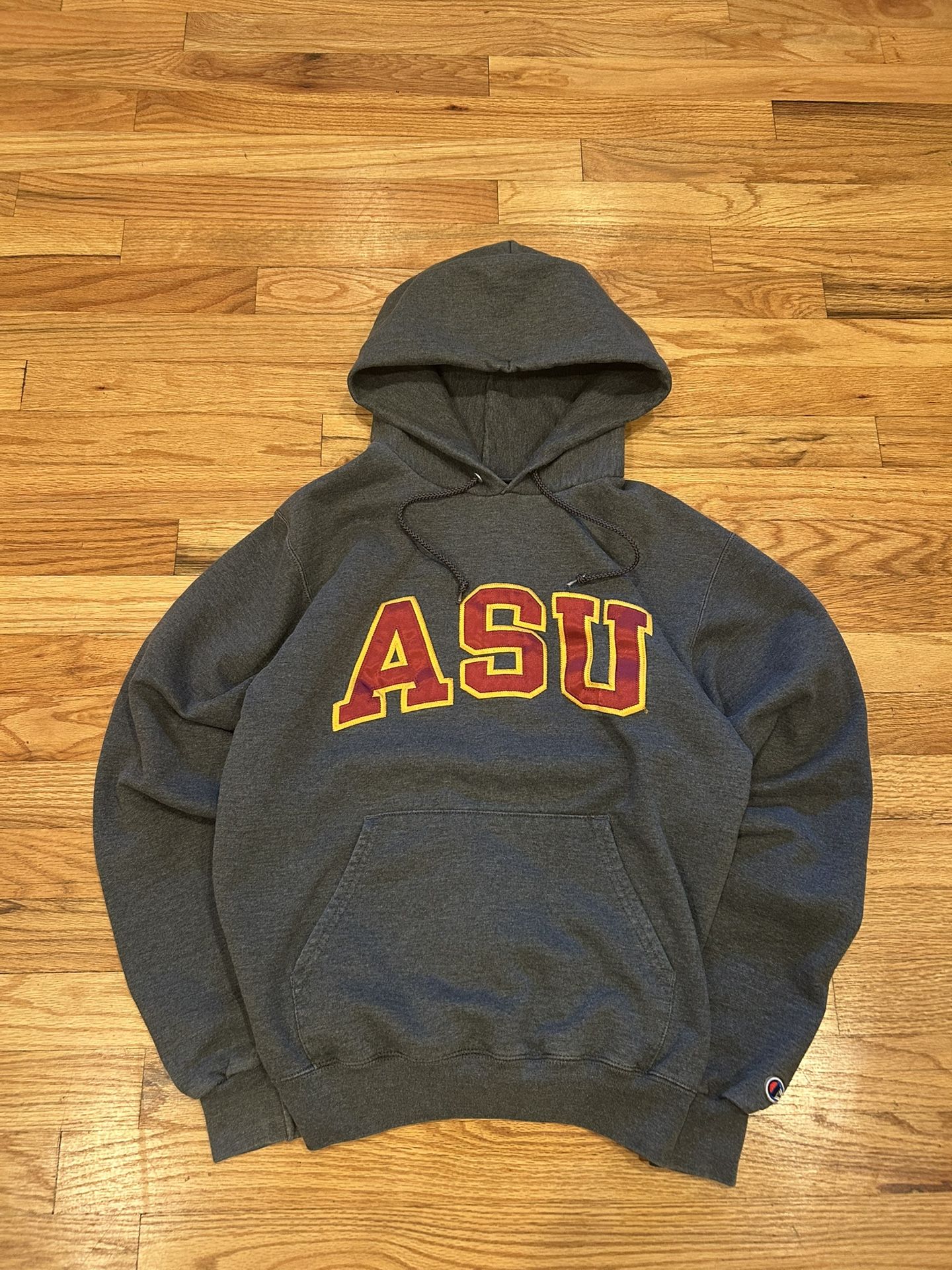 ASU Champion dark gray hoodie size small