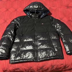 Tommy Hilfiger 2 Tone Puffer Bubble Coat (L)