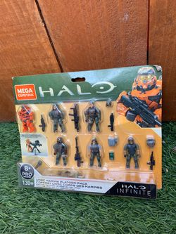 HALO INFINITE Mega Construx Unsc Marine Platoon pack Gxboo