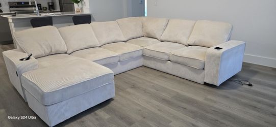 Creamy White Sectional
