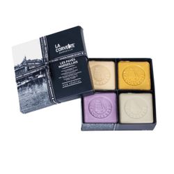 La Corvette Marseille Soap Gift Box - Set of 4