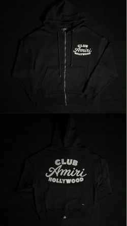 Amiri Hollywood club zip up