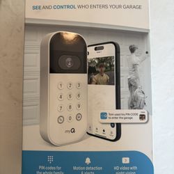 MyQ Smart Garage Video Keypad
