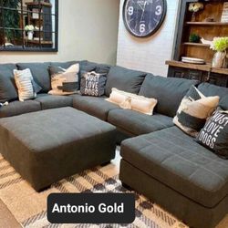 Big Sale 💥 Ambee 3 Piece Sectional With Chaise ✅In Stock 🚚Fast Delivery Thumbnail