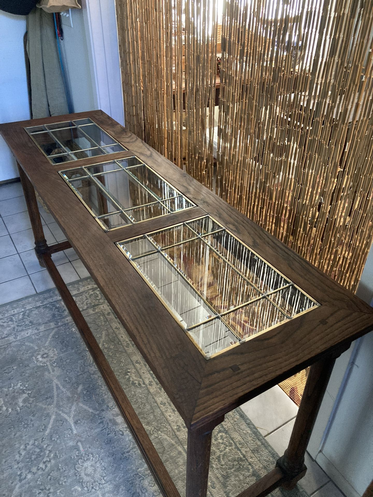 Beautiful Oak Console table 