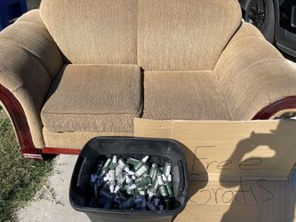 Free Couch And Plenty Of Hand Sanitizer