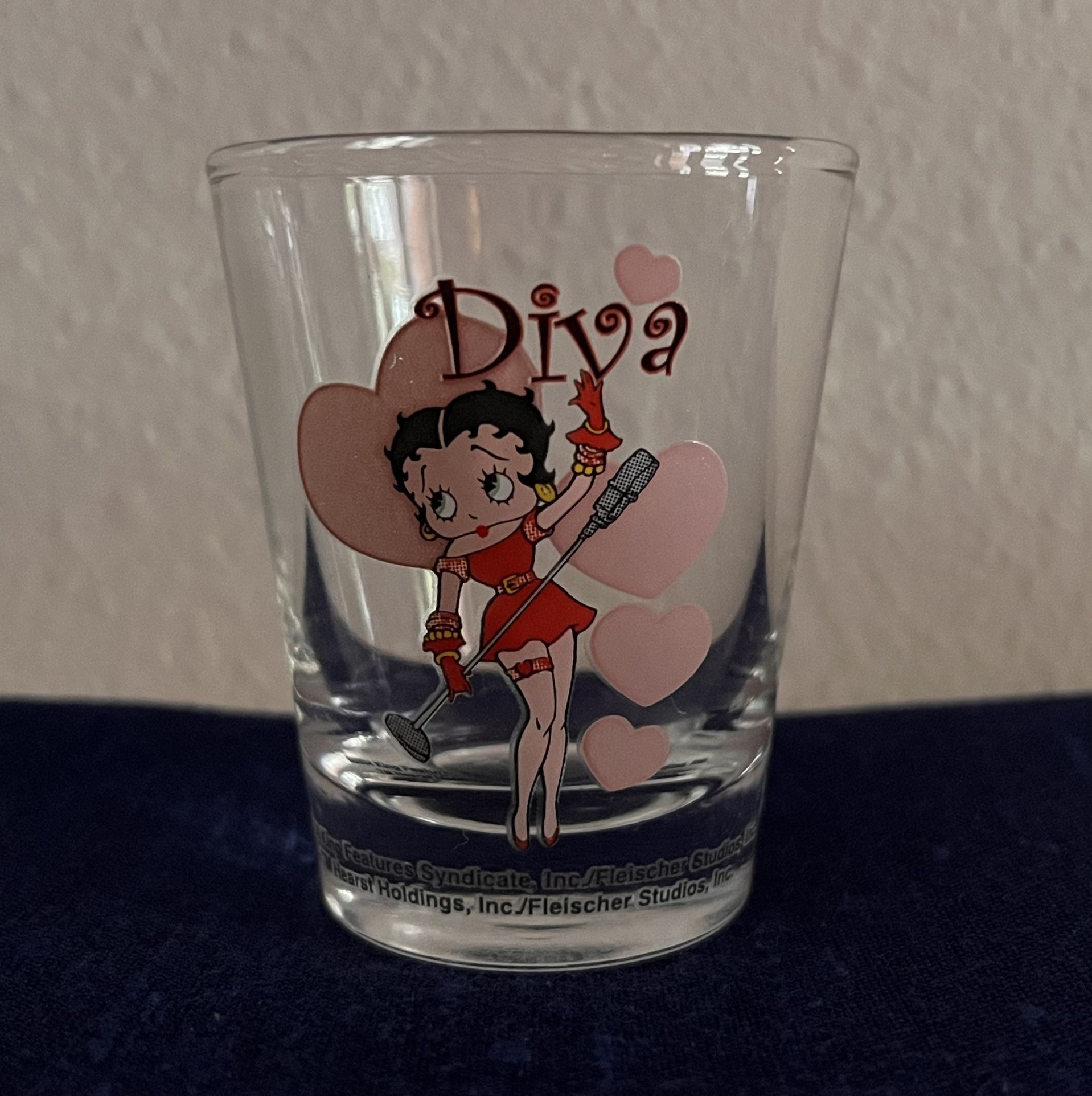 Betty Boop Vintage Shot glass 