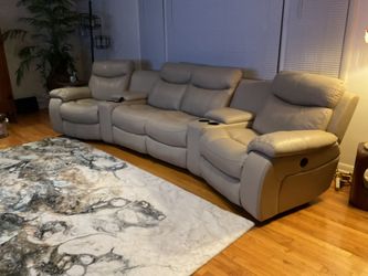 Leather Sectional Couch