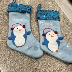 Pair Christmas Stockings