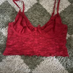 Lace tank top