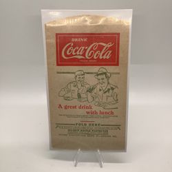 Antique 1927-1932 Coca-Cola No Drip bottle Protector