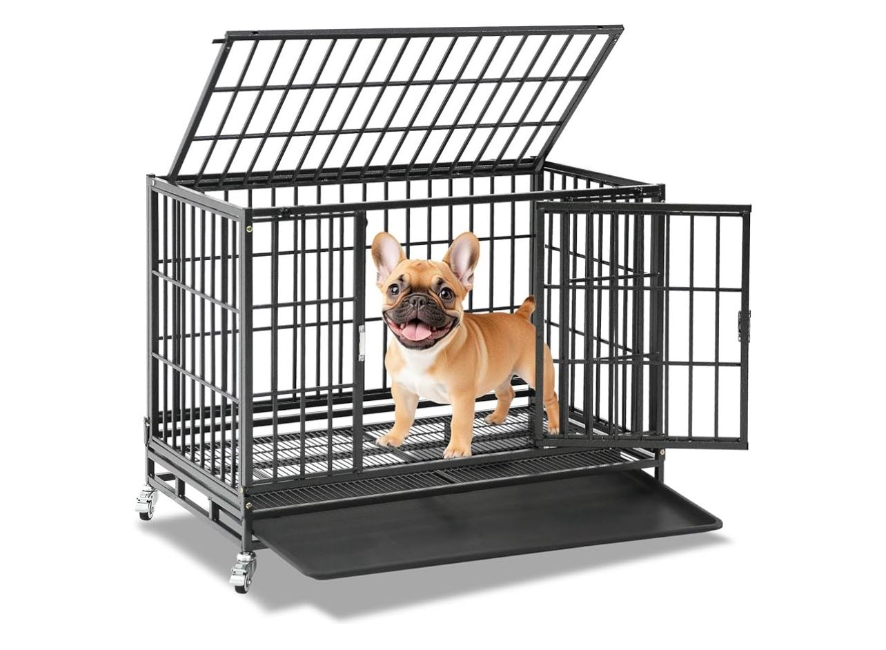 Heavy Duty Dog Crate / Used But In Good Condition