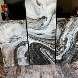 3 Piece Canvas Art 