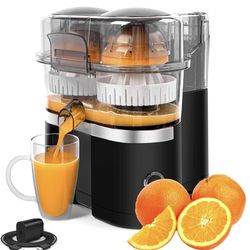 Dual-head Portable electric citrus juicer, Juicer machines