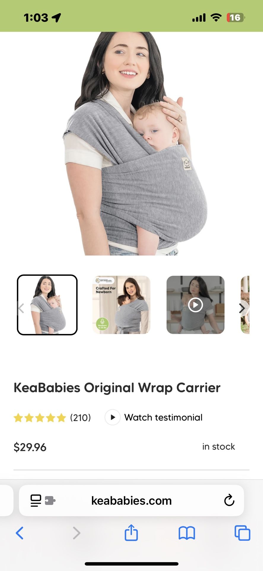 Baby Carrier