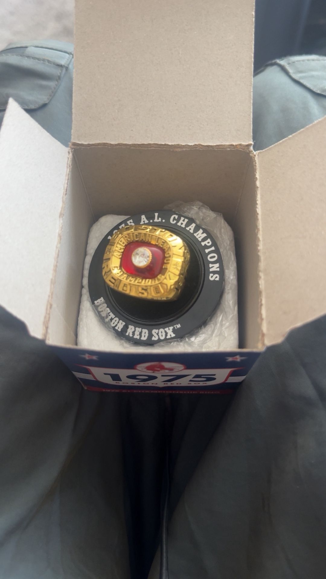 1975 Replica Redsox Ring