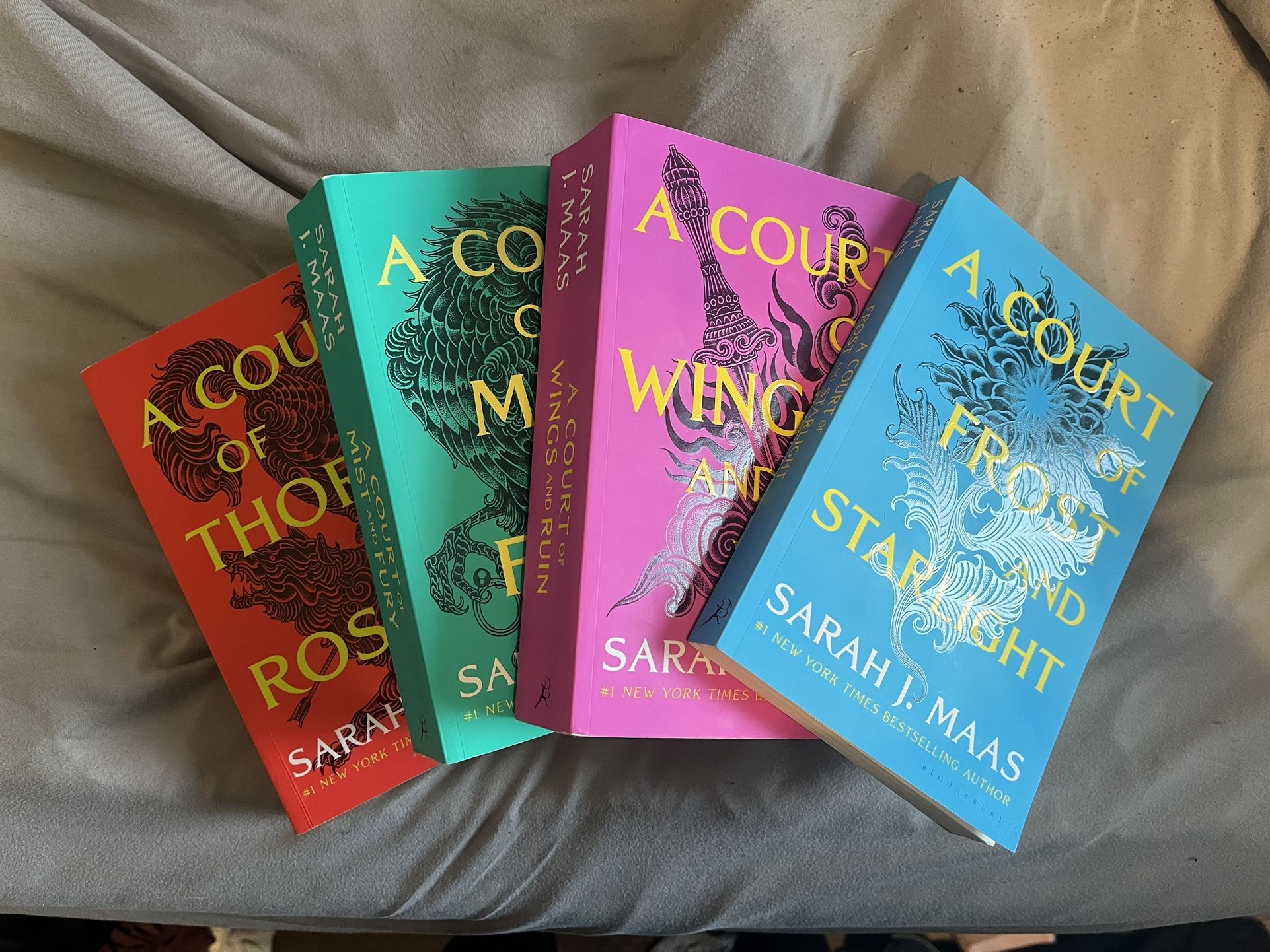 Sarah J Maas A Court of Thorns and Roses Series Books (ACOTAR) for Sale in Spring, TX OfferUp