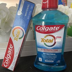 Colgate Toothpaste & Mouthwash Bundle
