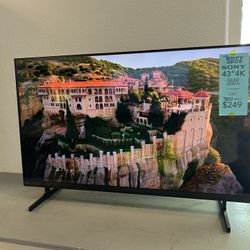 Sony 43” 4k smart tv K-43S30M2 Bravia 2 II 