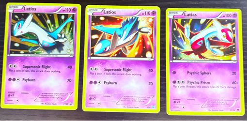 Pokémon Cards Latios & Latias Lot of 3
