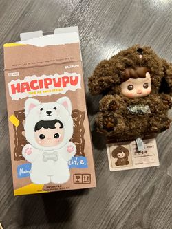 POPMART Hacipupu Take Me Home “Chomping Away” plush keychain