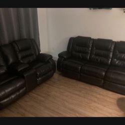 Black Couches / Fairly New