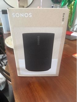 NEW Sonos Era 100 SL Black Sealed in Box