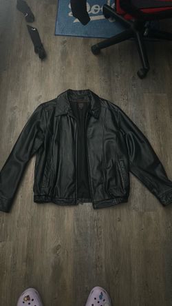 Leather men’s wilson jacket