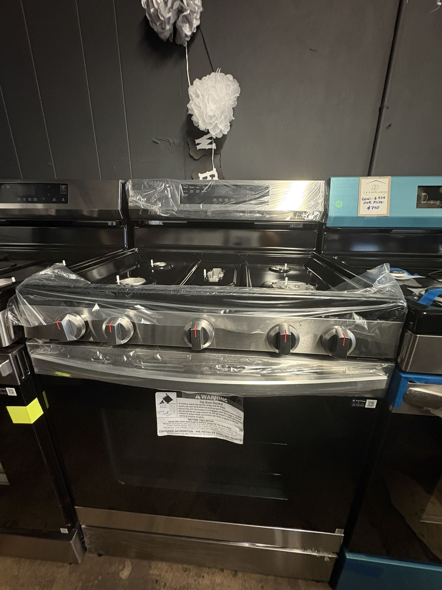 Samsung Gas Range w/ Air Fry