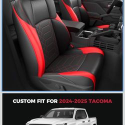 FREESOO Tacoma Seat Covers for Toyota Tacoma 