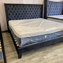 KING SIZE SET $640! QUEEN SIZE FRAME $570! PRICE INCLUDES DELIVERY!!! YOU DON’T PAY UNTIL WE DELIVER!  
