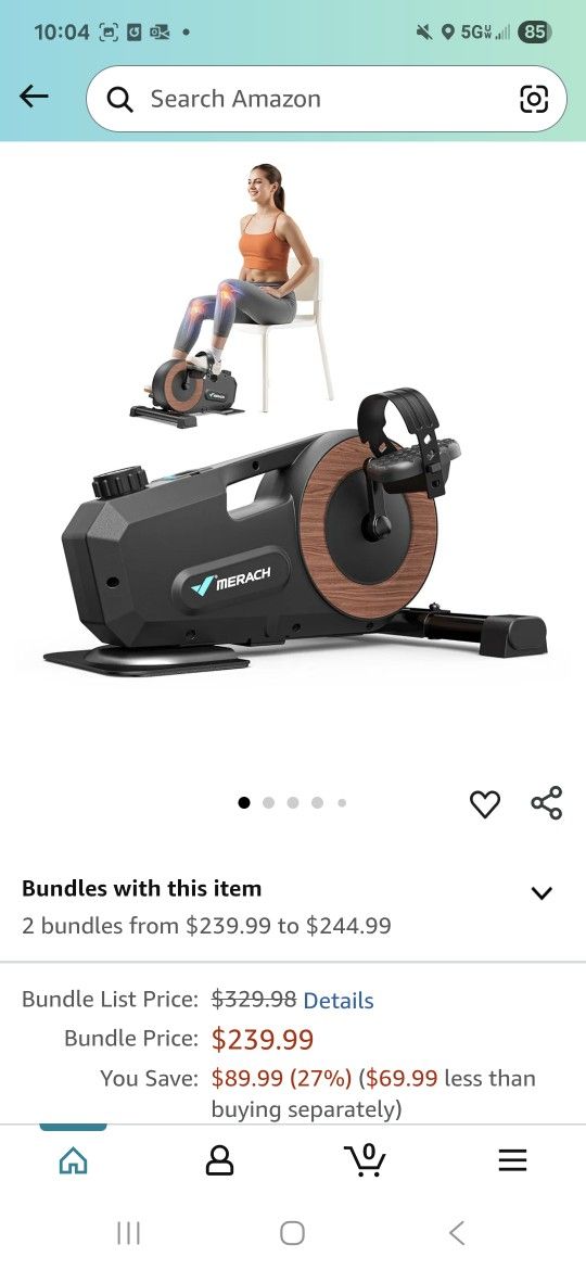 Exercise Pedal Machine Brand New