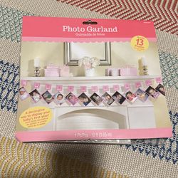 Photo Garland Babys First Birthday