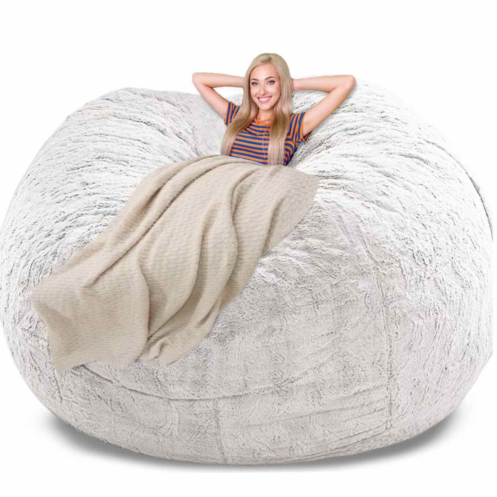Giant Bean Bag Chair Cover w/Fillers.