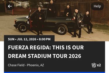 Fuerza regida concert