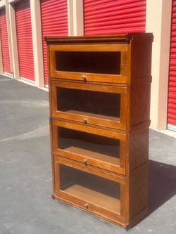Antique Barrister Stacking Bookcase
