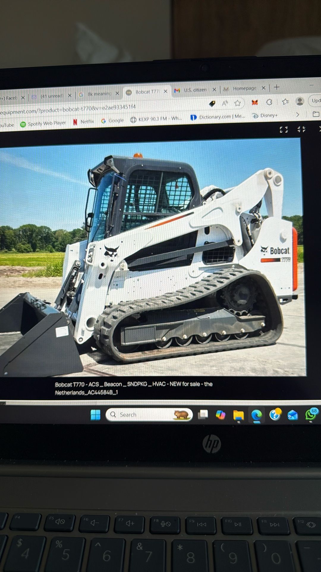 Bobcat T770