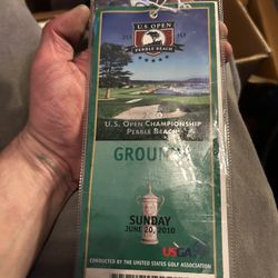 US  Open Tickets. 
