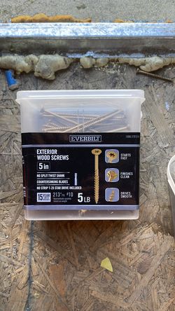 Exterior Wood Screw - 5 in