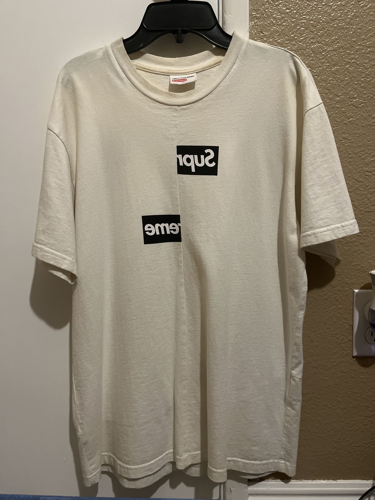 Supreme Comme des Garçons Split Box Logo Tee