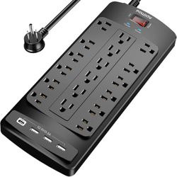 18 Outlets Power Strip