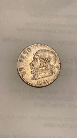 Mexican coin