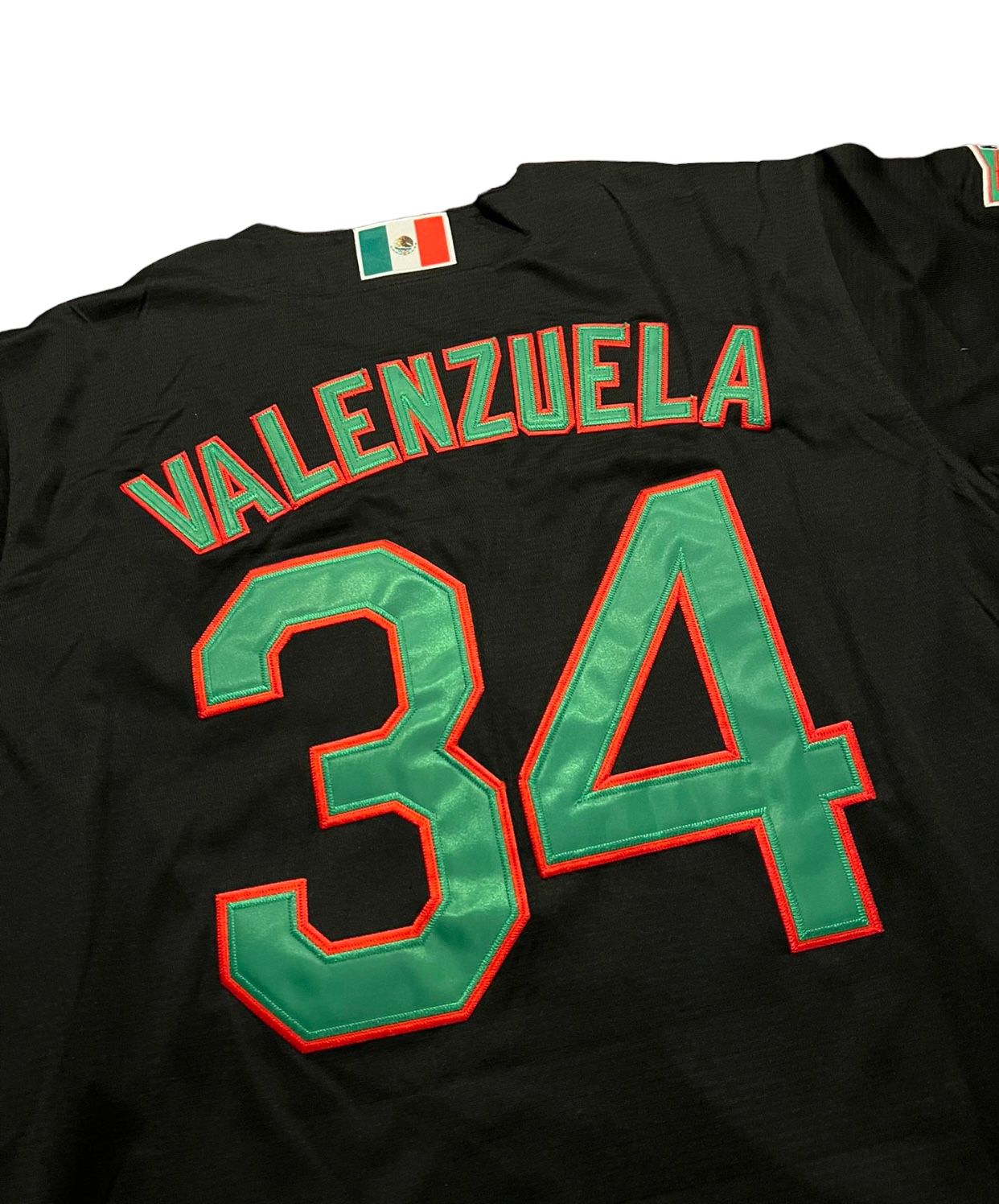 No#34 Black Angeles Dodgers Fernando Valenzuela Mexico Printed Baseball  Jersey - Body Logic