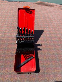 Drills complete of high speed drills with index Never used