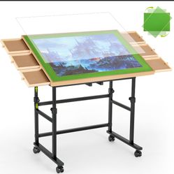 Lazy Susan Puzzle Stand With Wheels 1500 Pieces