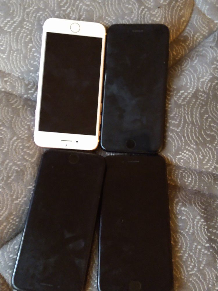 4 iPhone 7 For Sale Locked