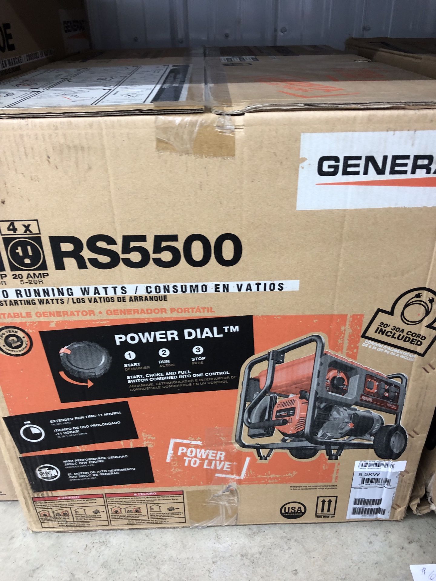 Generac RS5500