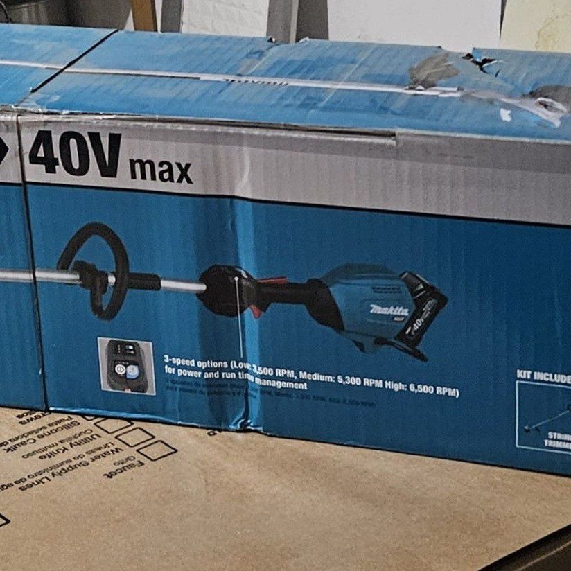 MAKITA XGT 40v Max STRING trimmer (MSRP: $499)