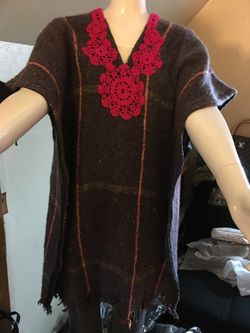 Poncho sweater