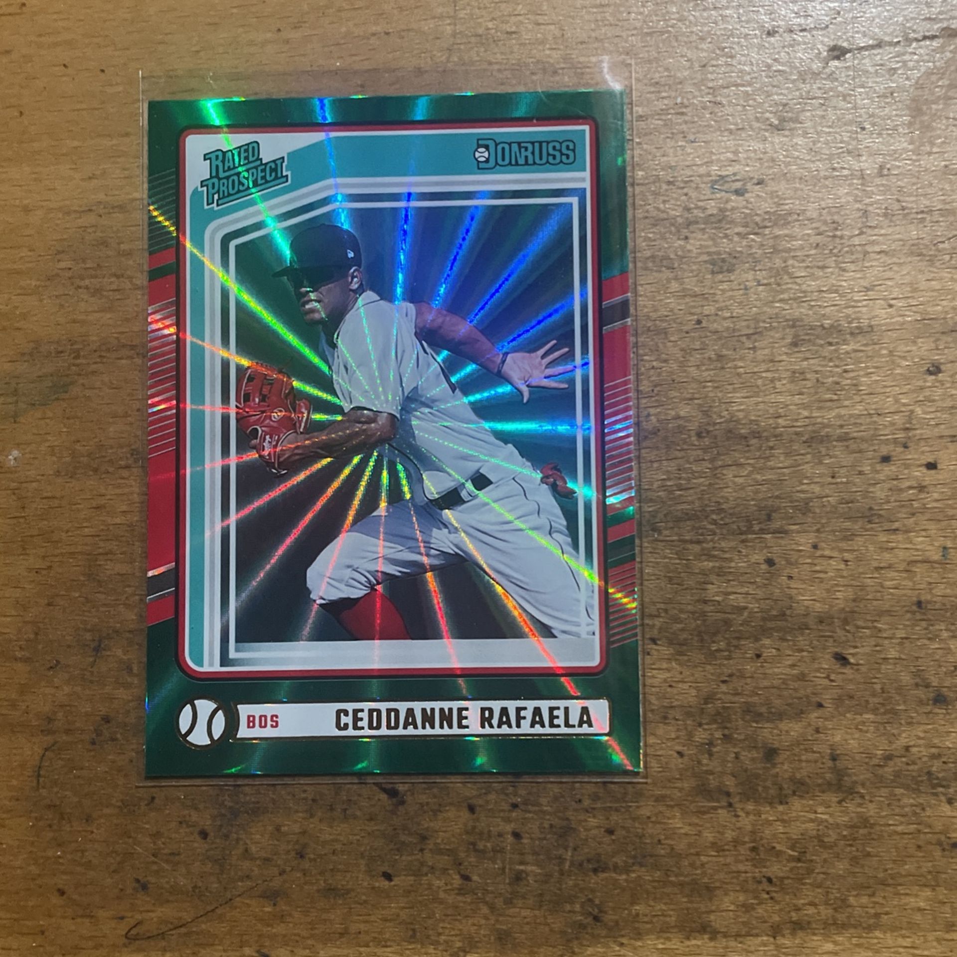 2024 DONRUSS CEDDANNE RAFAELA FOIL RATED PROSPECT CARD